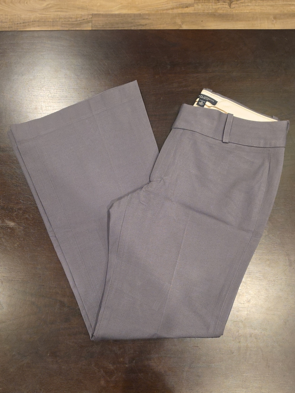 Banana Republic Women's Boot Cut Dress Pants in Slate Gray, Size 10